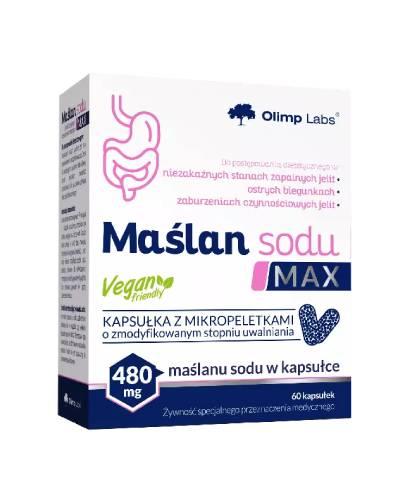 Olimp Labs Maślan sodu MAX, kapsułki, 60 sztuk